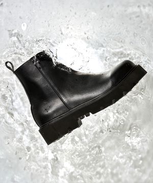 5cm 포시즌 지퍼 부츠 레인(CR0082BK)
