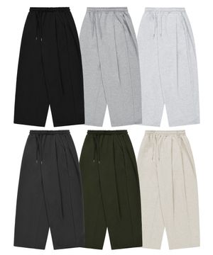 [2PACK] 사이드 투턱 와이드핏 트레이닝 스웨트 팬츠 - 6Color