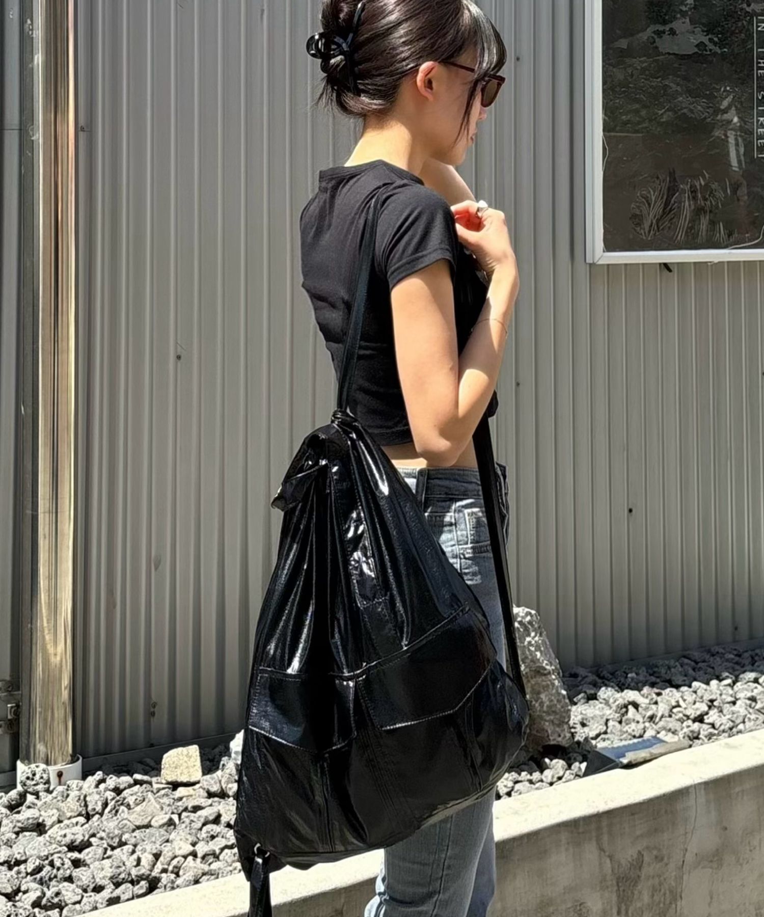 MUSINSA公式 | ITHINKSO JETSET STRING BACKPACK JETSET STRING