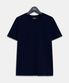 베이직 스탠다드핏 코마사 30수 반팔 티셔츠 네이비