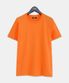 베이직 스탠다드핏 코마사 30수 반팔 티셔츠 오렌지