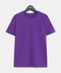 베이직 스탠다드핏 코마사 30수 반팔 티셔츠 퍼플