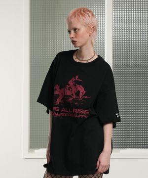 FORWARD HORSE T-SHIRTS [BLACK]