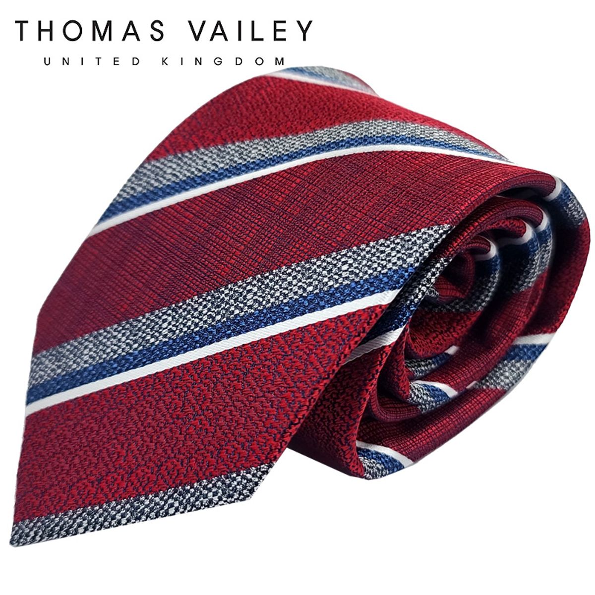 토마스 베일리(THOMAS VAILEY) 패션넥타이-심포니 레드 8cm