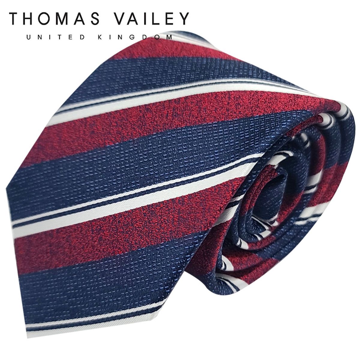 토마스 베일리(THOMAS VAILEY) 패션넥타이-탱고 네이비 8cm