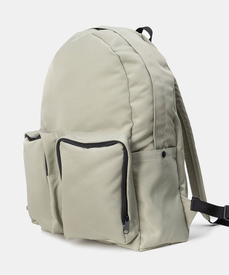 PREMIUM TWO PATCH POCKET BACKPACK (B006_KHAKI BEIGE)