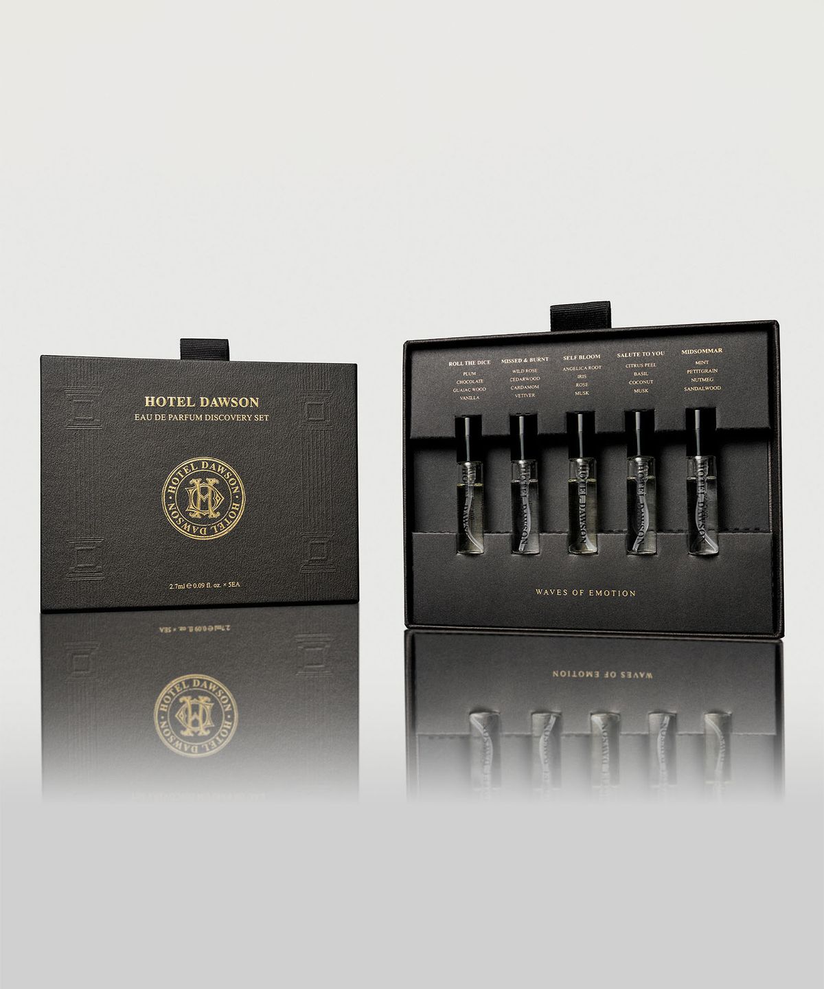 호텔도슨(HOTEL DAWSON) 오드퍼퓸 향수 체험키트 디스커버리세트 2.7ml 5종