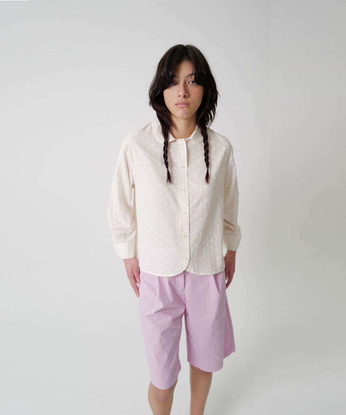 수수무(SUSUMU) ONE SHIRT - cosmic latte
