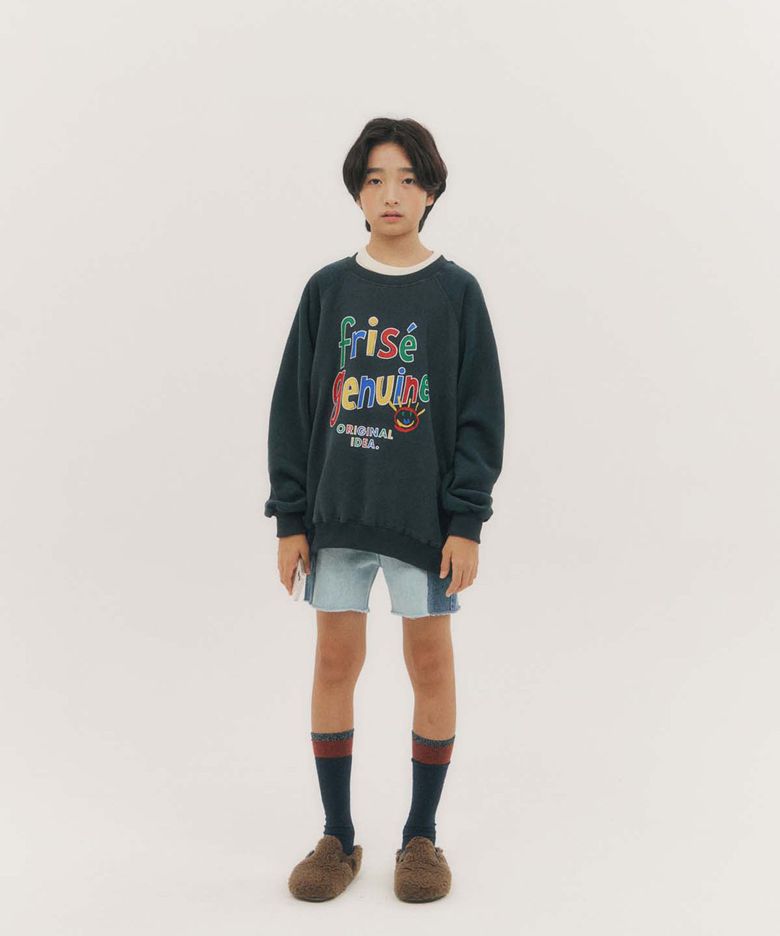 래글런맨투맨_네이비_키즈