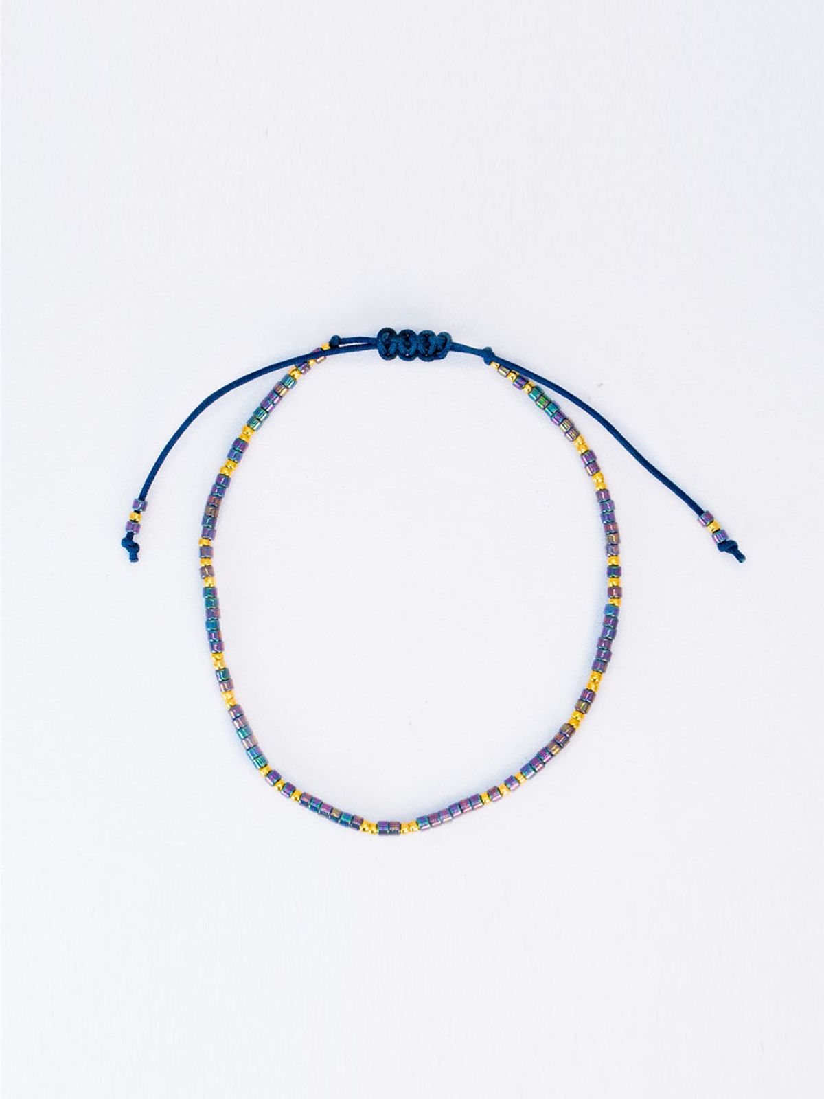 하랑(HARANG) HR 353B_Color Beads Fabric Bracelet