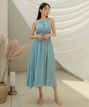 그리스 롱 원피스