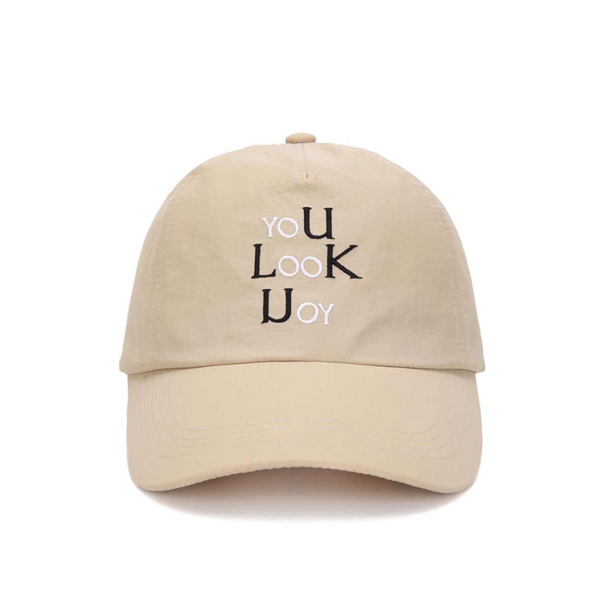 유룩(ULUK) 유룩유 자수 바이오 볼캡_Beige