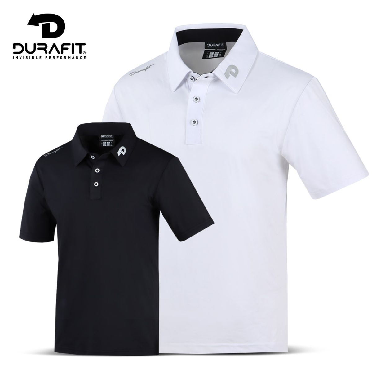 듀라핏(DURAFIT) 컴포터블 솔리드 남성 골프 반팔티셔츠 LT05