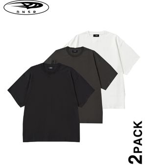 [2PACK] 크루셜 하프 슬리브