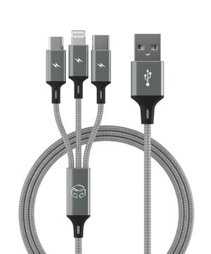 스카이메타 USB 3in1 멀티 고속충전 케이블