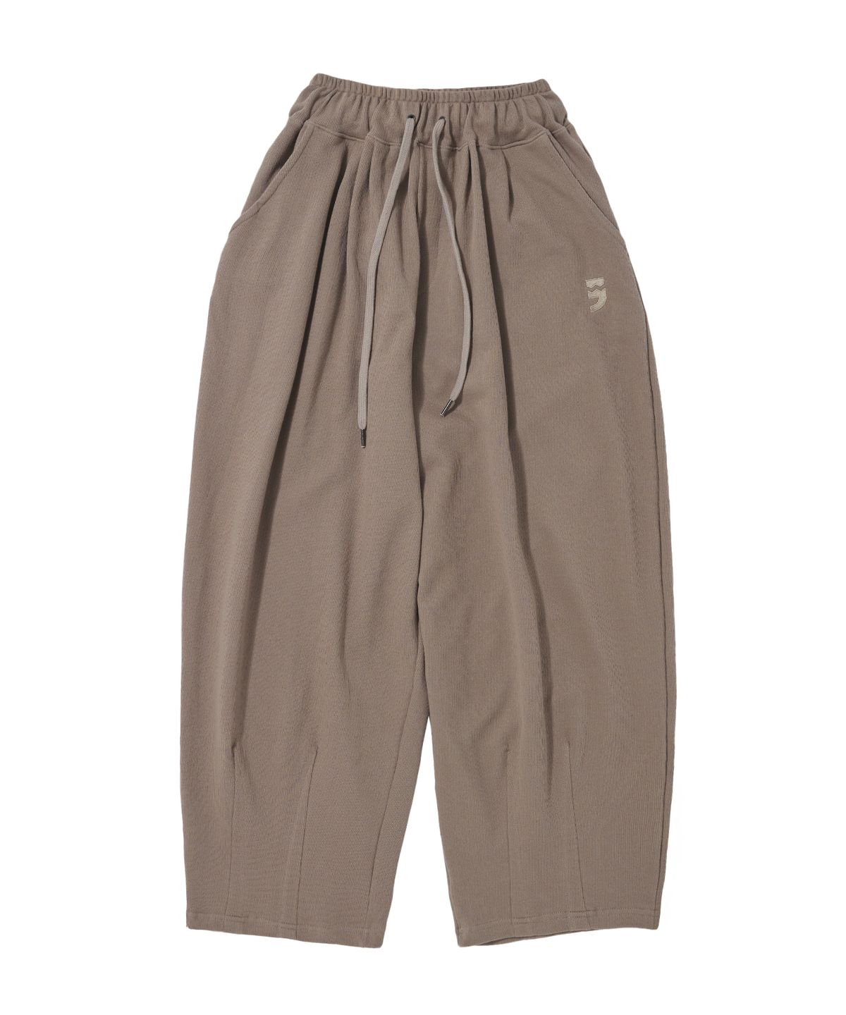 어낫띵(A NOTHING) PIN-KNIT BALLOON PANTS (Beige)