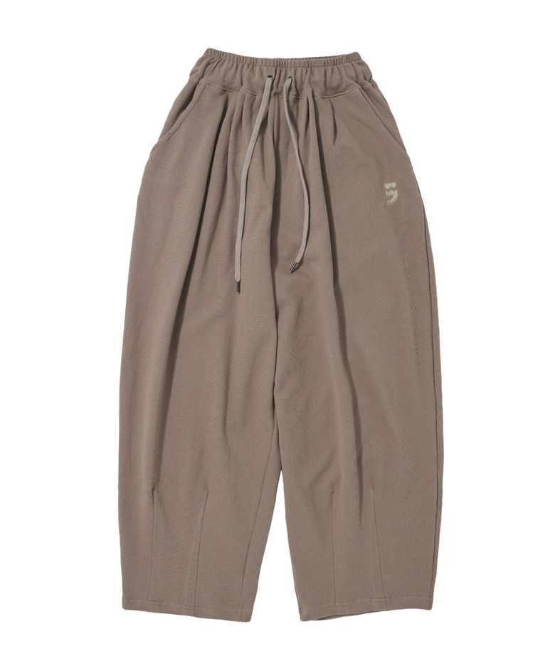 PIN-KNIT BALLOON PANTS (Beige)