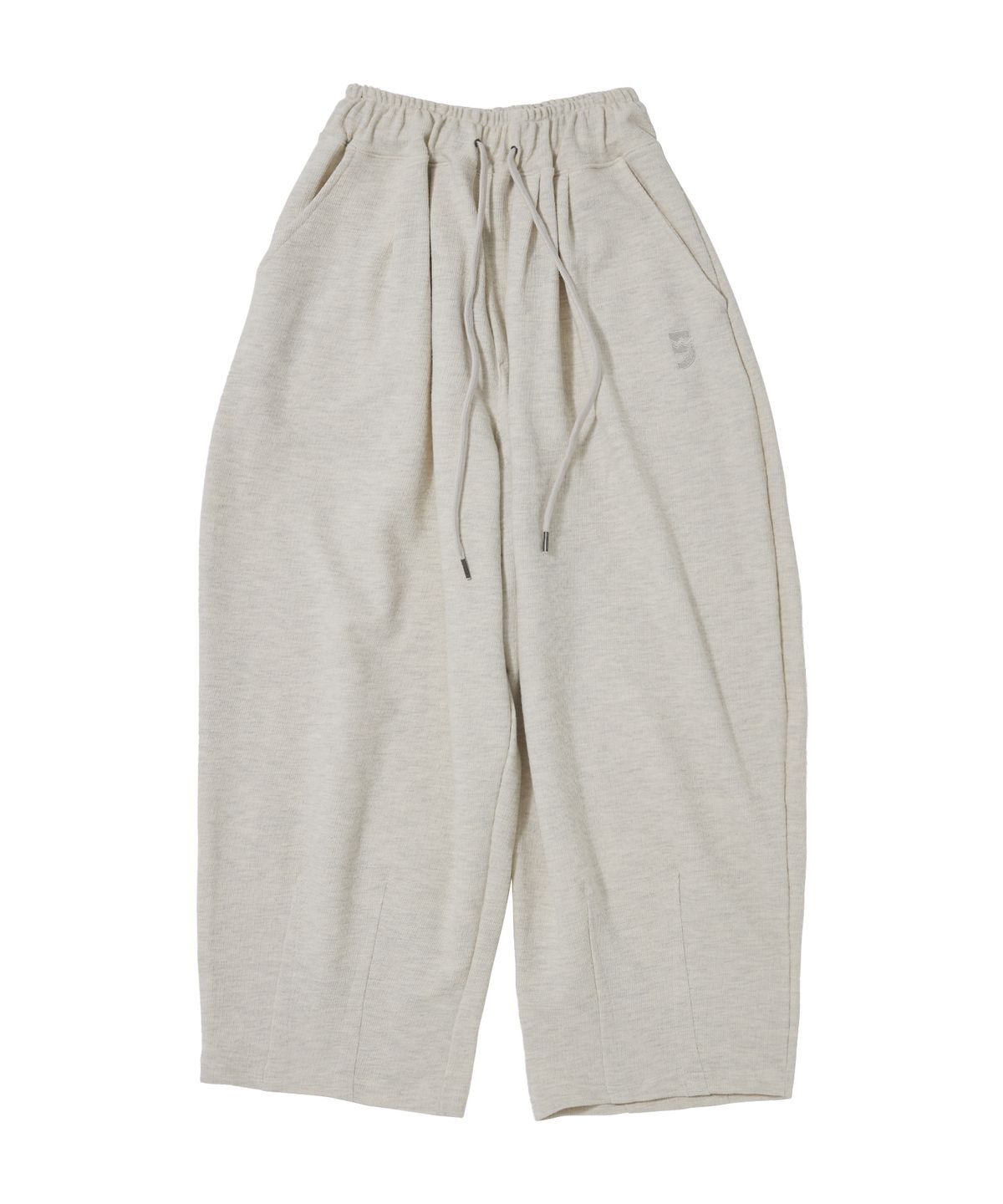 어낫띵(A NOTHING) PIN-KNIT BALLOON PANTS (Oatmeal)