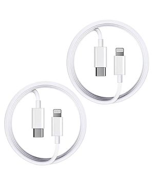 [2개입] 아이폰 C to 8핀 고속충전 케이블