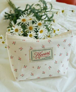 보야주 코튼 파우치_플로랄