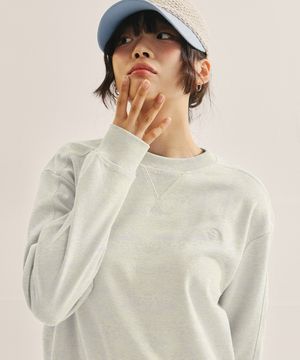 WW 커버 스티치 스웨트 셔츠[오트밀]