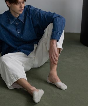 [10PACK] 남자 앞코보강 메쉬 페이크삭스 3 COLORS