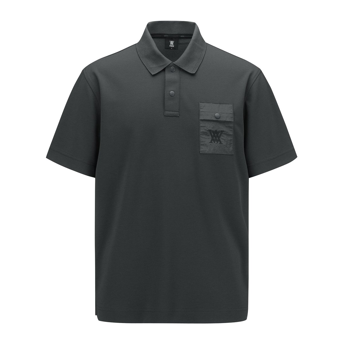 어뉴골프(ANEW GOLF) MEN POCKET DETAIL SHORT T-SHIRT_DG