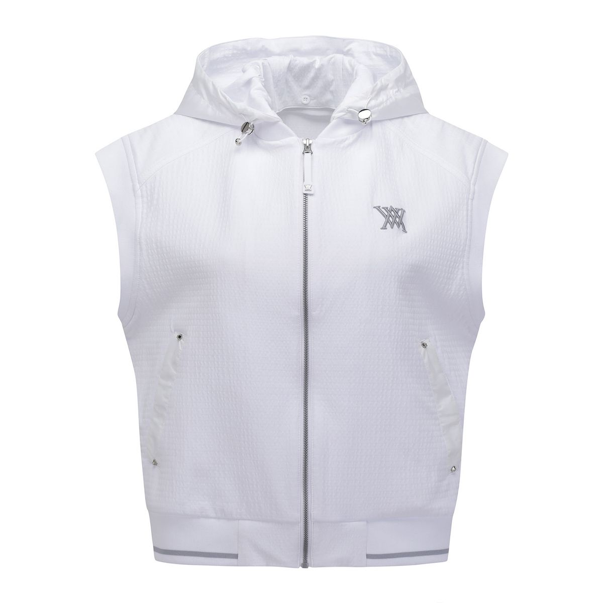 어뉴골프(ANEW GOLF) W HOODY VSET ZIP-UP VT_WH