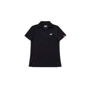 245TS008F 블랙 여성 라이트 메쉬 반팔 티셔츠