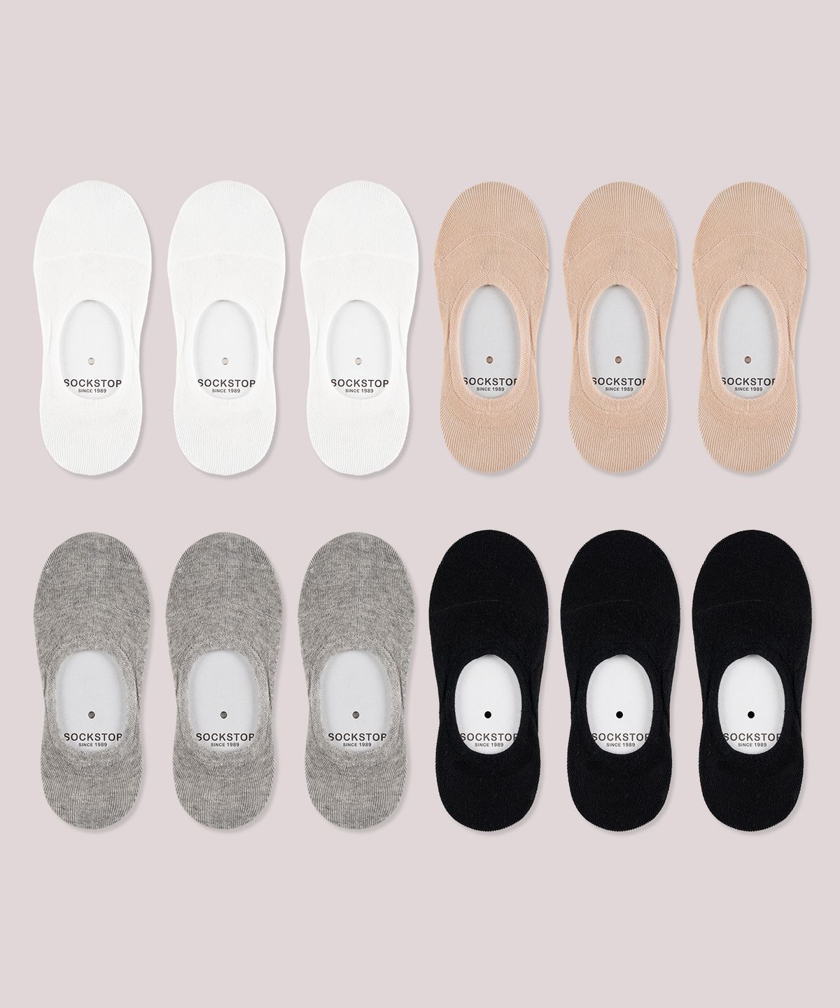 스튜디오 싹스탑(STUDIO SOCKSTOP) [10PACK] 여자 베이직 페이크삭스 4 COLORS