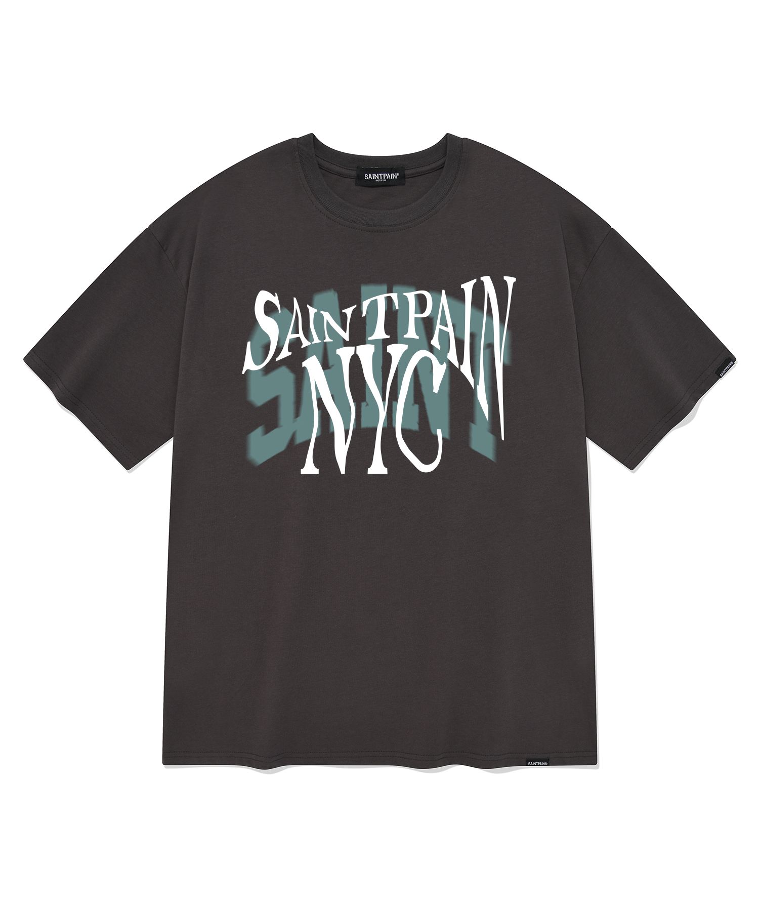 [SAINTPAIN]★25SS★CRESCENT PIGMENT TEE MUSINSA | SAINTPAIN SP Crescent Pigment Short Sleeve T-Shirt
