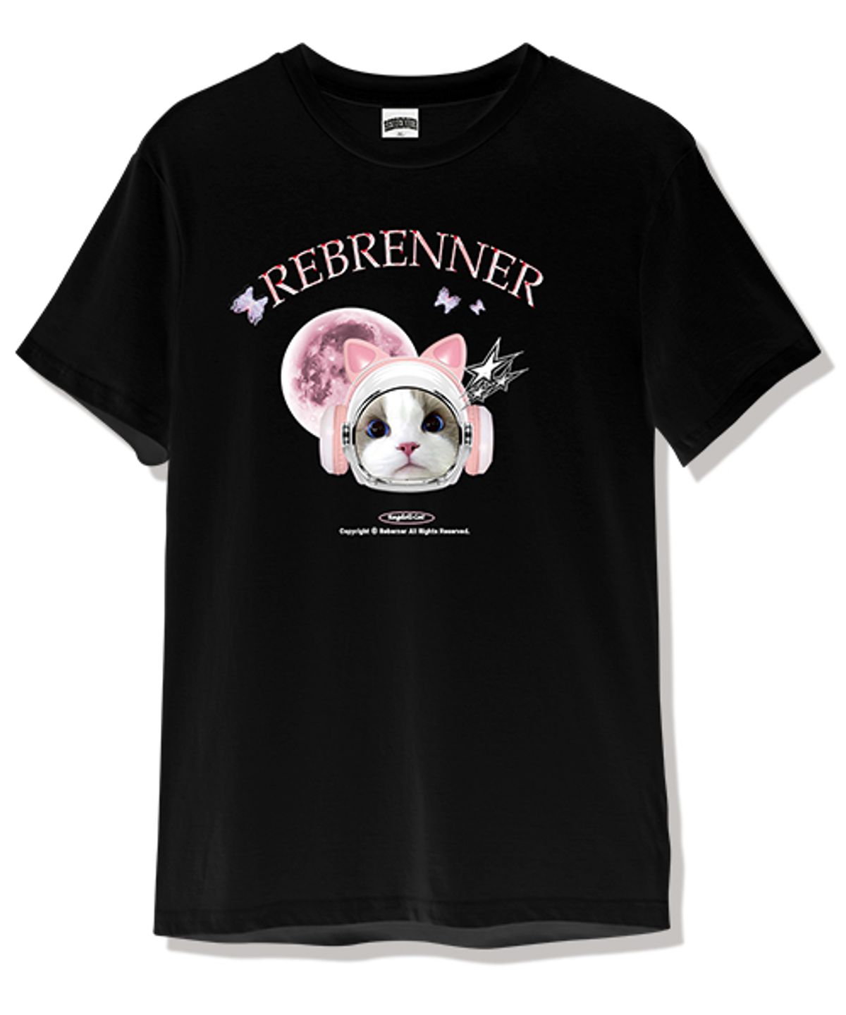 리브레너(REBRENNER) 렉돌 20수 반팔 티셔츠 블랙