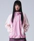 나일론 플랩 아노락 더스티 핑크