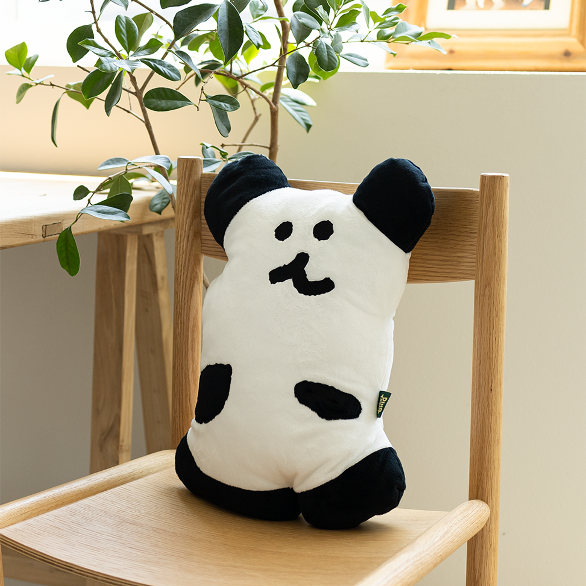 다이노탱(DINOTAENG) Oreo BOBO Flat Fur Cushion