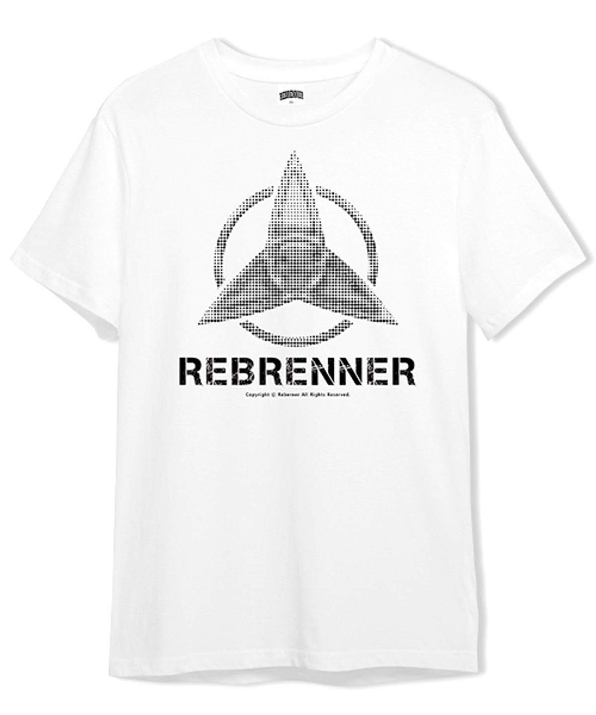 리브레너(REBRENNER) 스피너 20수 반팔 티셔츠 화이트