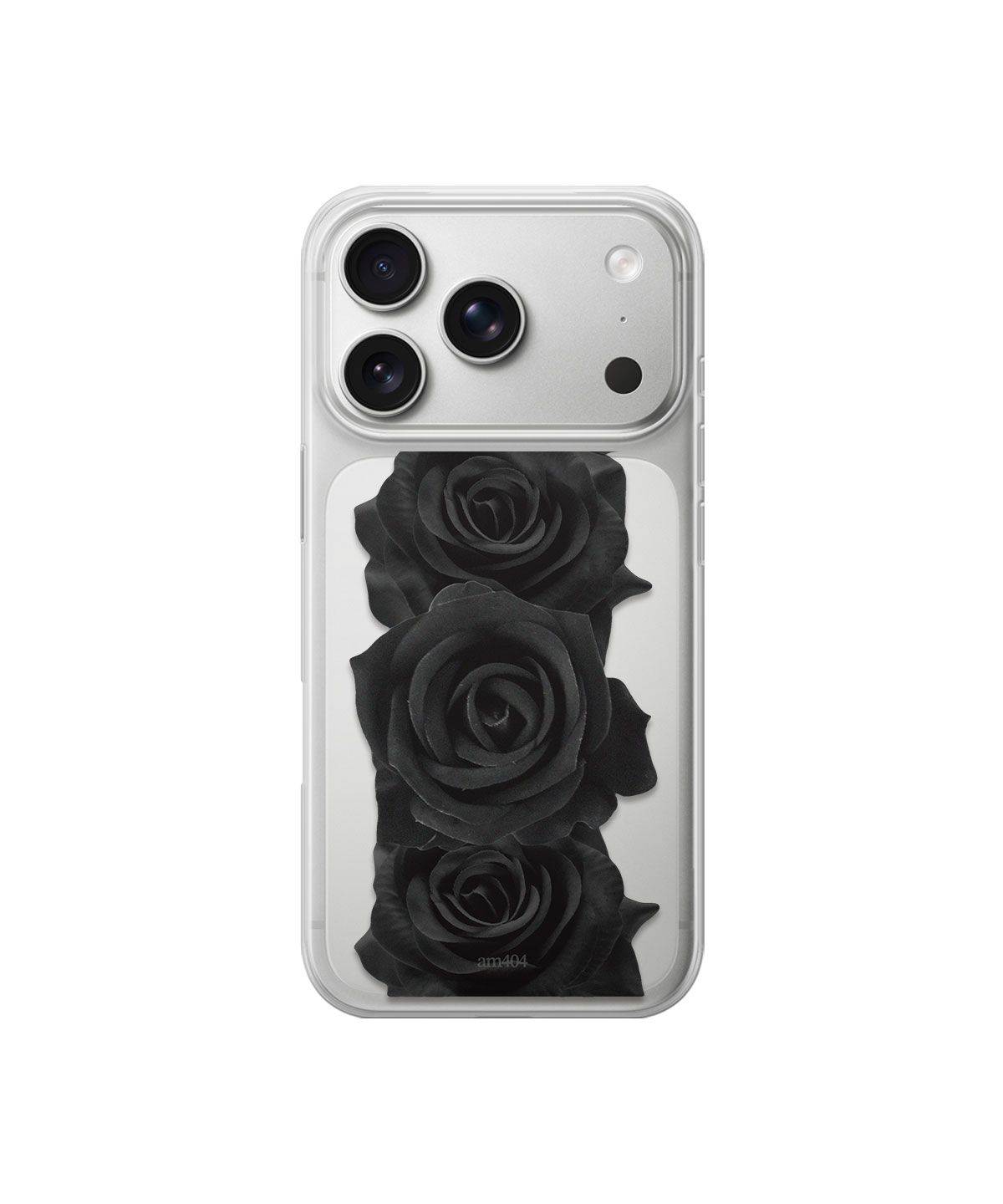 에이엠사공사(AM404) Black Rose CLEAR CASE