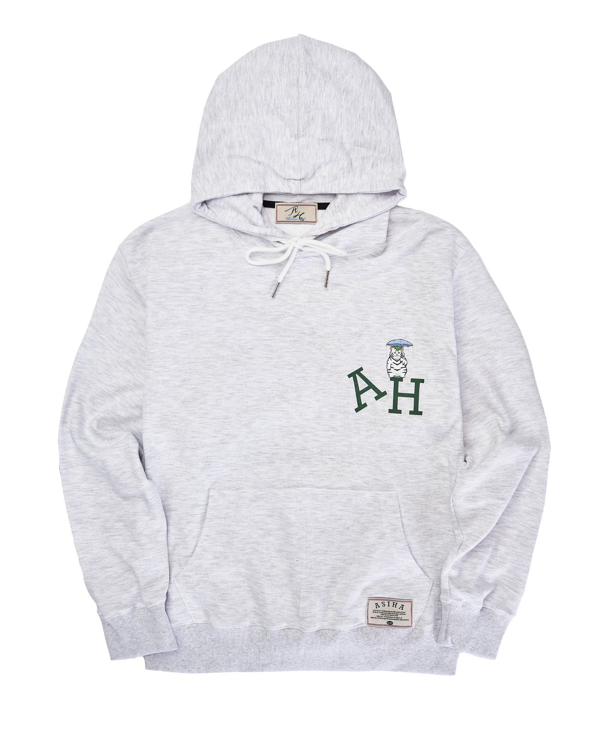 아시하(ASIHA) AH24 05HWH ASIHA HOODIE 아시하 AH 후디 WHITE
