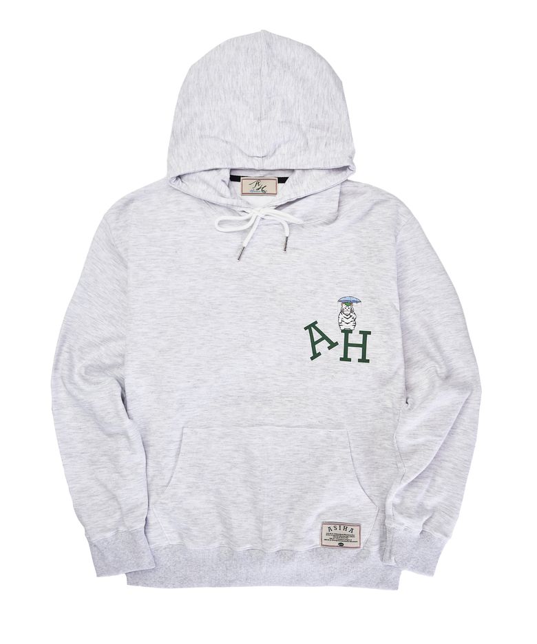 AH24 05HWH ASIHA HOODIE 아시하 AH 후디 WHITE
