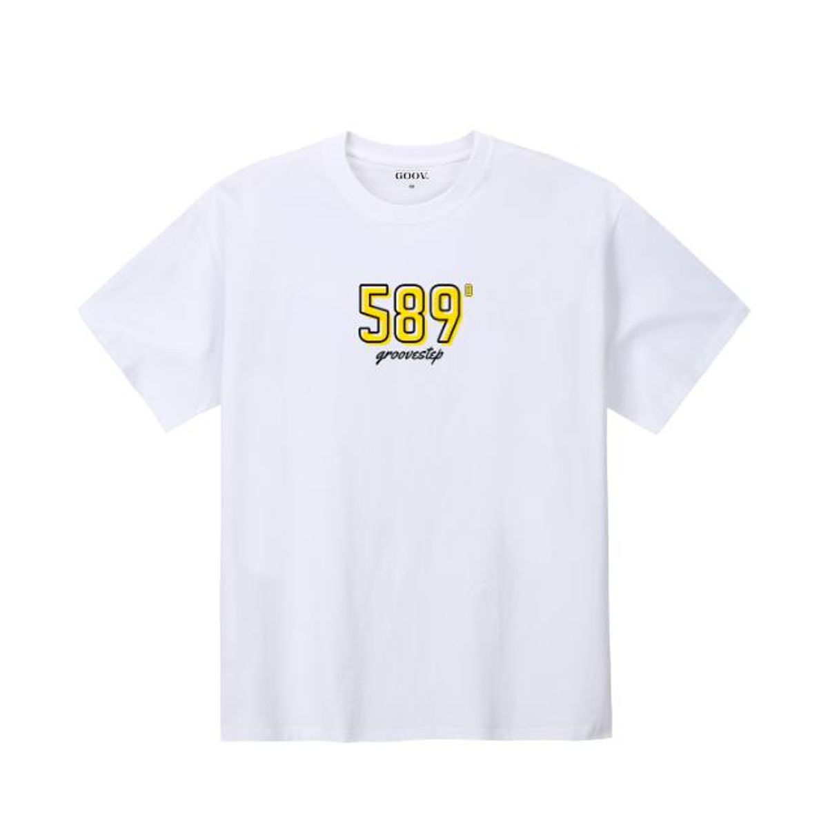 그루브스텝(GROOVESTEP) 589 오버핏 반팔 티셔츠 S0119