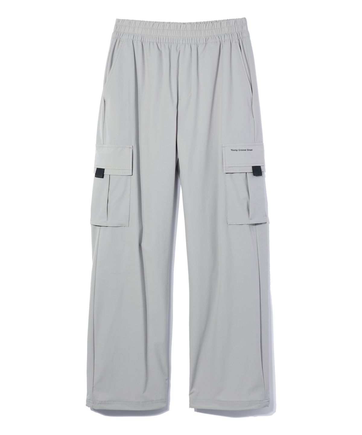 디스트나인(DISTN9NE) 와이드 나일론 카고 팬츠 GREY (LO8PU788-072)