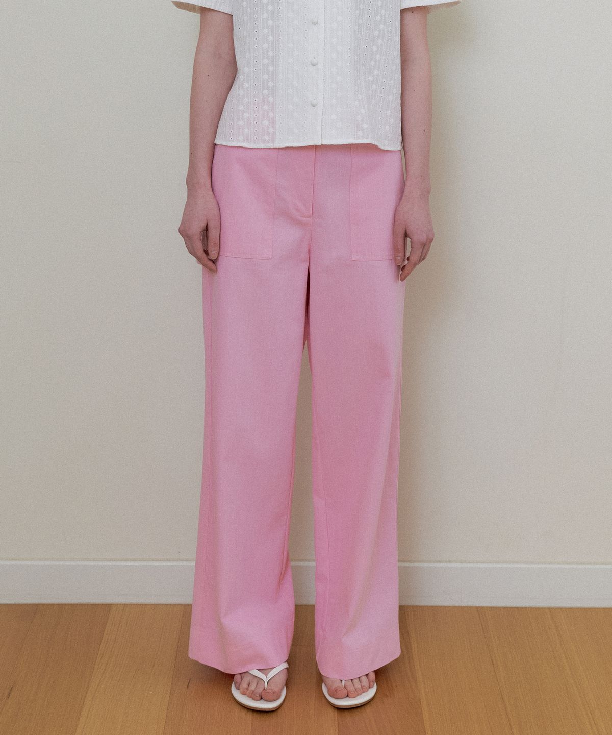 더페니(THE PENNY) SPRING CARPENTER PANTS - Pink