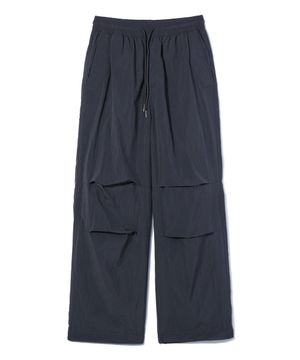 나일론 파라슈트 와이드 팬츠 CHARCOAL (LO3PU723-075)