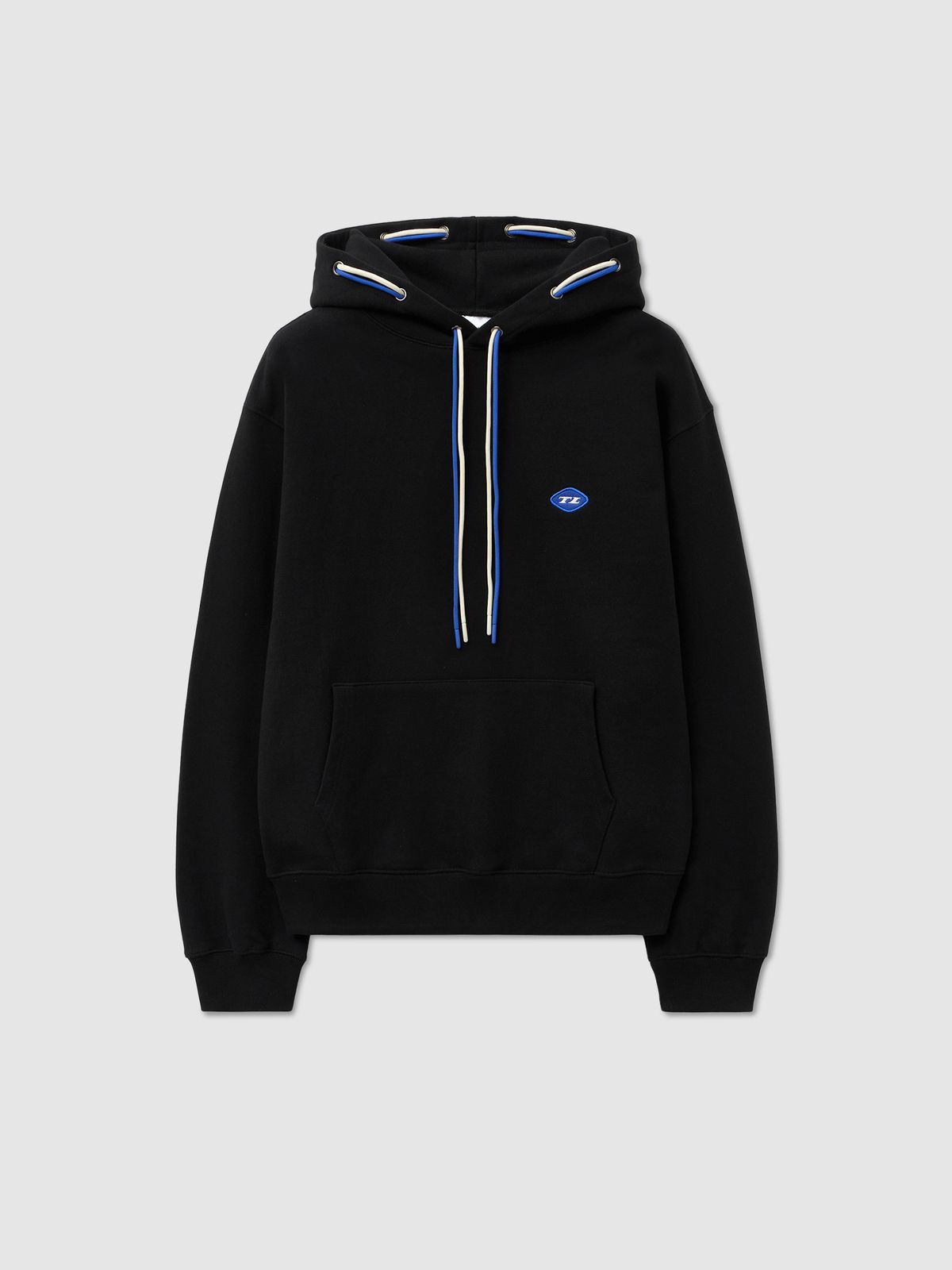 탭루덴스(TABBLUDENS) Punch Hole Hoodie_Black
