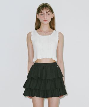 아일렛 로고 슬리브리스 아이보리