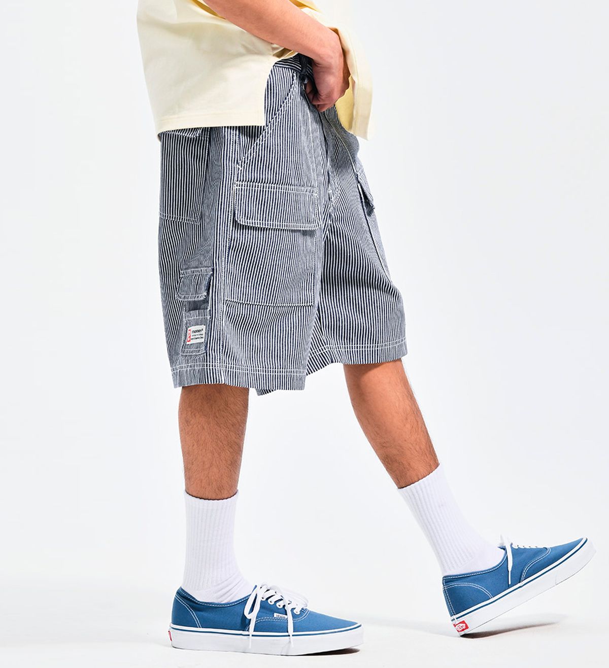 엑스트라오디너리(EXTRAORDINARY) HICKORY SHORTS   BLUE