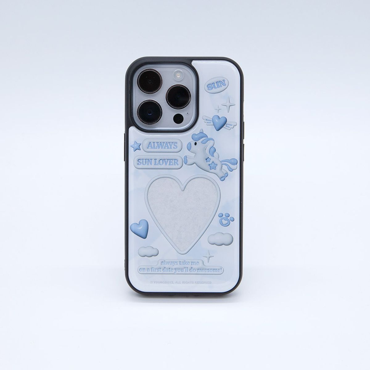 세컨드유니크네임(SECOND UNIQUE NAME) SUN CASE EPOXY PHOTO WHITE
