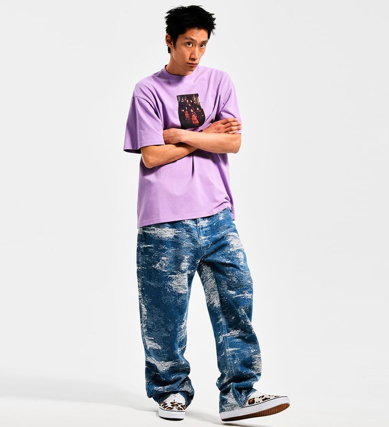 MYSTERIOUS FAMILY TEE   PURPLE