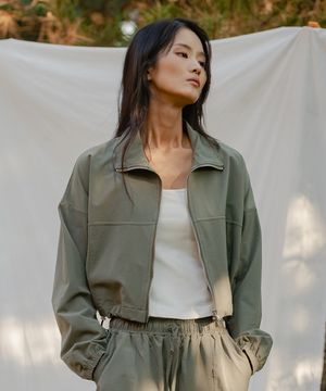 여성요가복 크래커 크롭 윈드 자켓 3TT4353