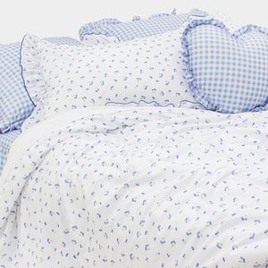 논더스트 체리 프릴 일러지케어 이불커버 2colors 3size