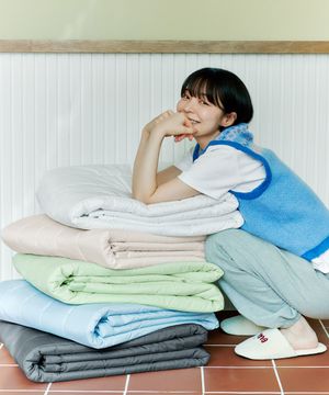 듀라론 트리플 냉감 여름 누빔 고정 밴딩패드 SS/Q/K 5컬러